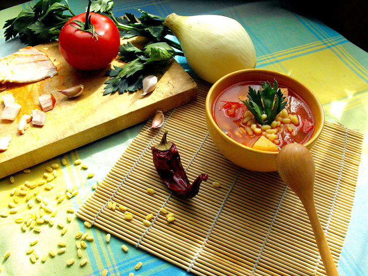 Węgierska zupa paprykowa