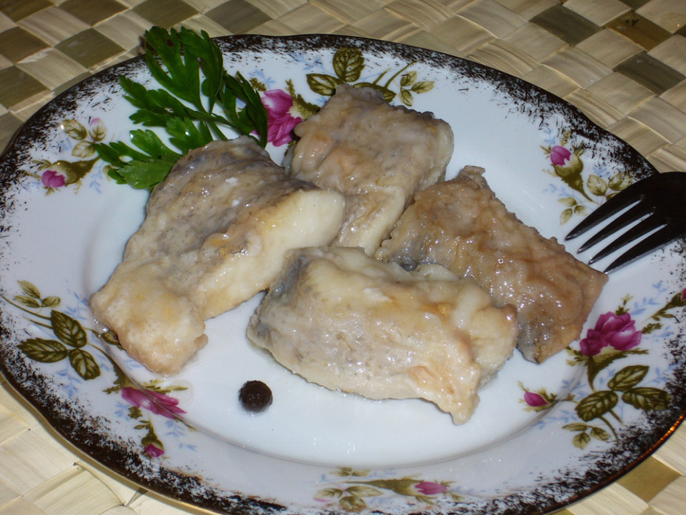 Szczupak i węgorz w zalewie wg mojego taty