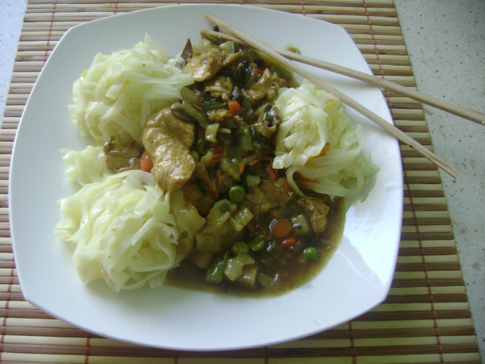 Kurczak Curry  na ostro