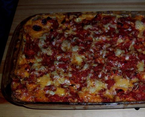 Zapiekanka makaronowa we włoskim stylu