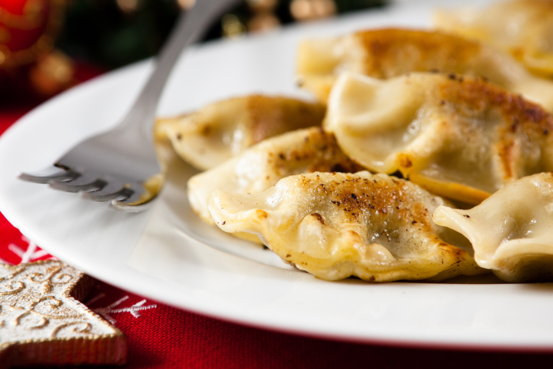 Pierogi z kapustą i grzybami