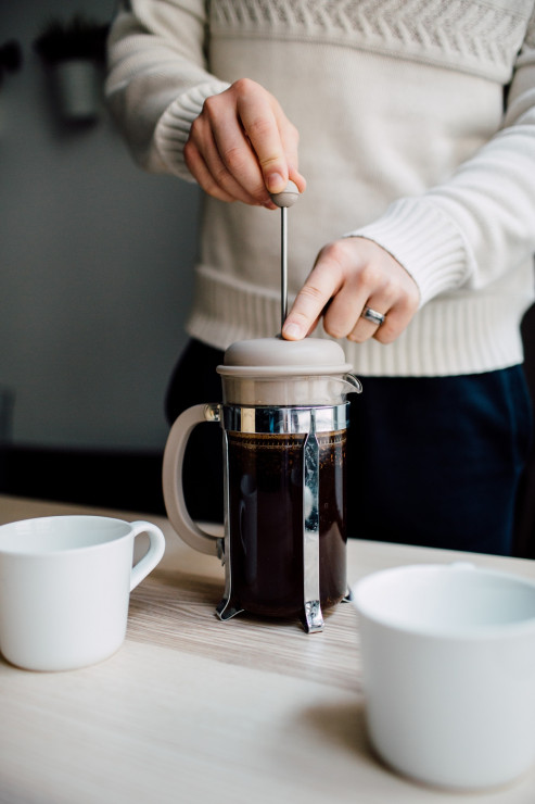 French press