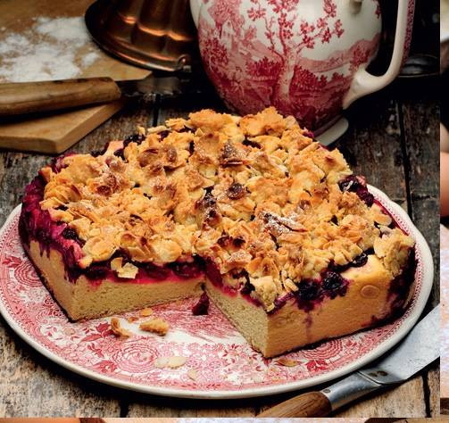 Ciasto drożdżowe z wiśniami