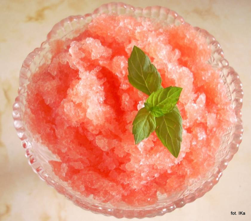 Granita owocowa