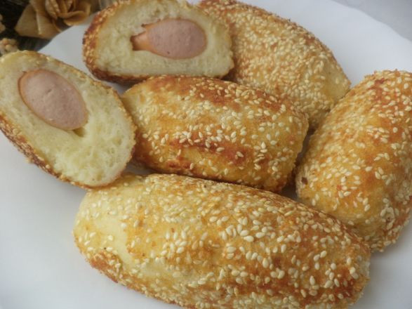 Hot dog ziemniaczany