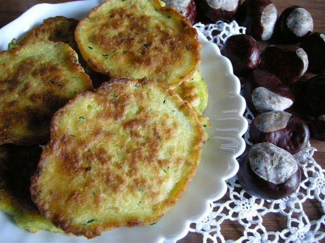 Placki z cukinii - wegetariańskie