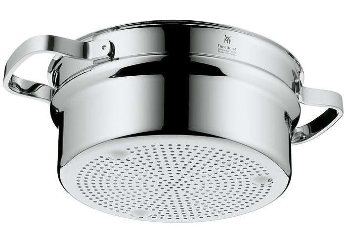 Stalowe sitko dopasowane do garnka