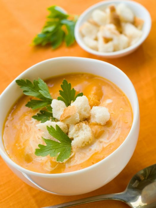 Zupa z dyni na ostro