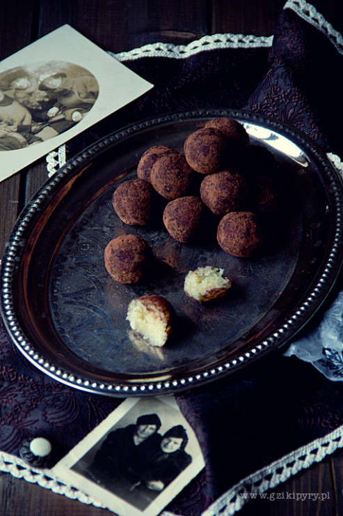 Praliny z marcepanem