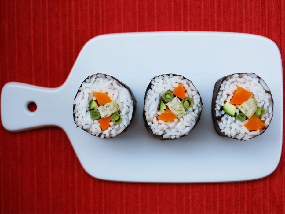Sushi wegetariańskie