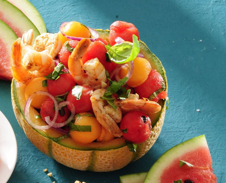 Melon na sałatkę