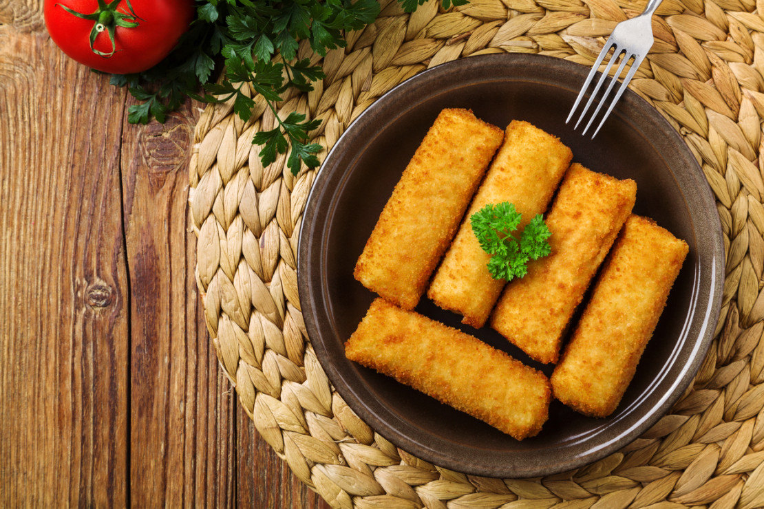 Krokiety z opieńkami i ziemniakami