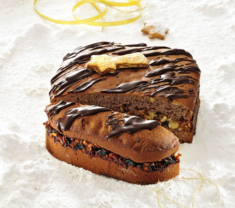 Miodownik z orzechami