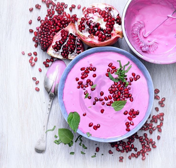 Chłodnik z granatów