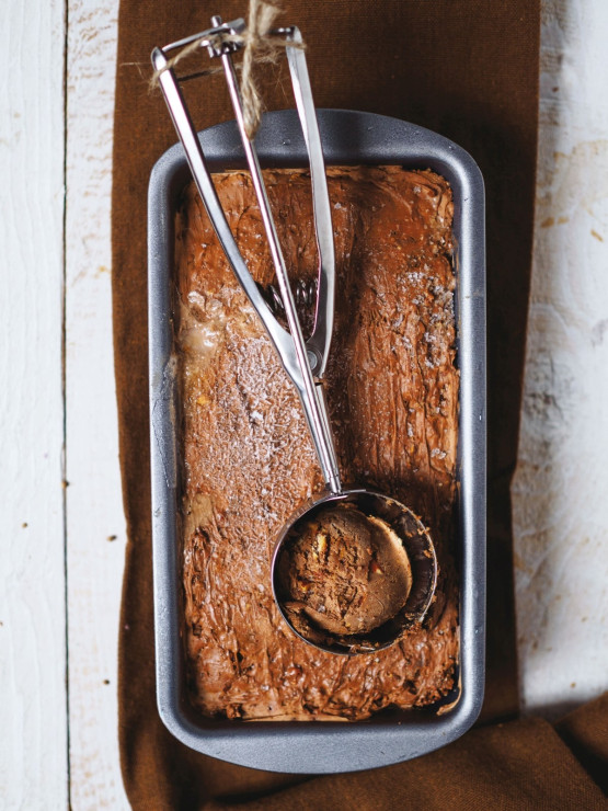 Wegańskie lody czekoladowe