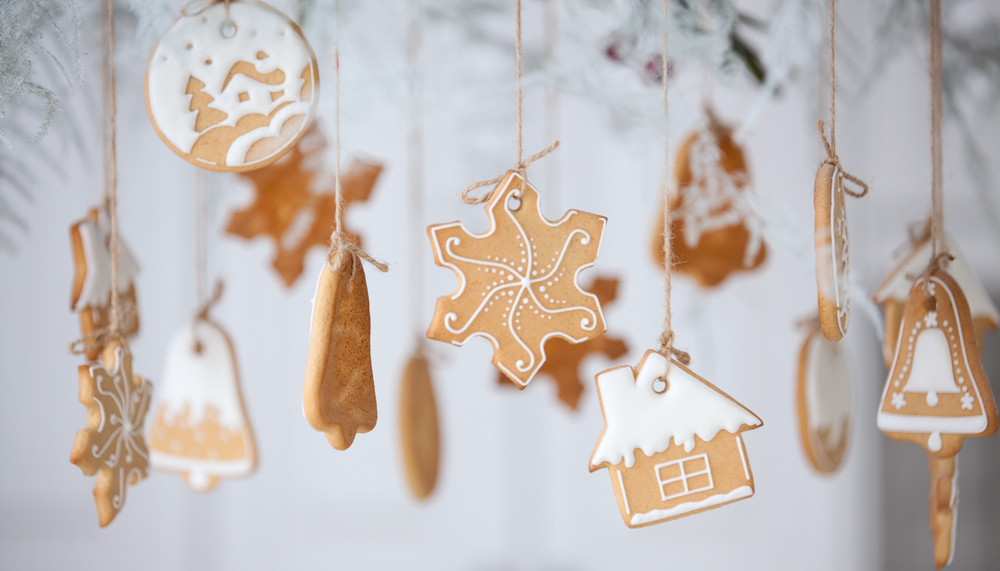 Wiszące ozdoby z pierników