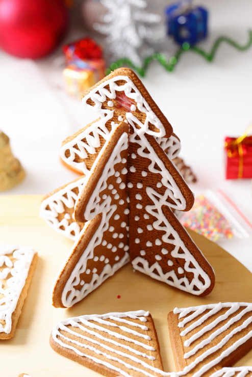 Prosta choinka z piernika