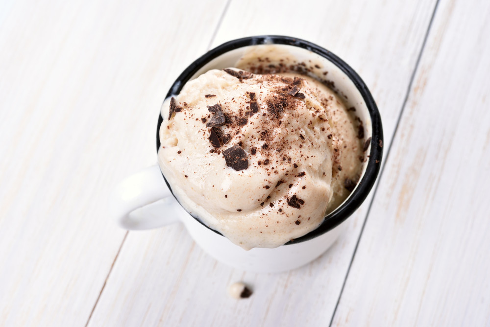 Dietetyczne lody bananowe z kakao