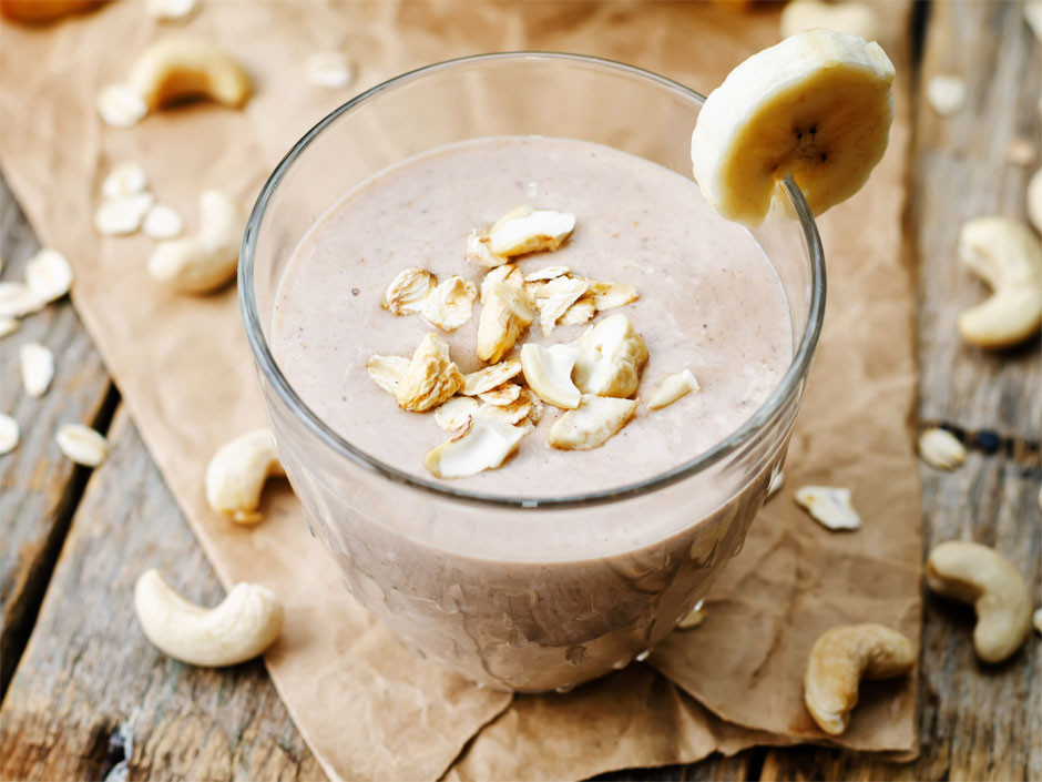 Smoothie bananowo - czekoladowe