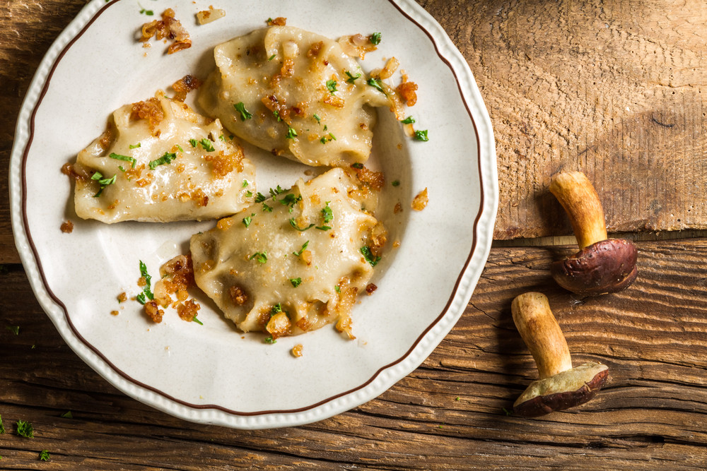 Pierogi z grzybami