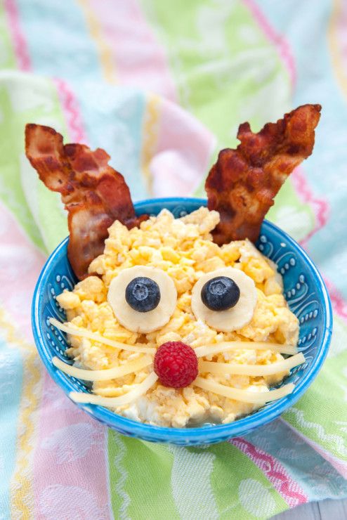 Jajecznica z zajączkiem