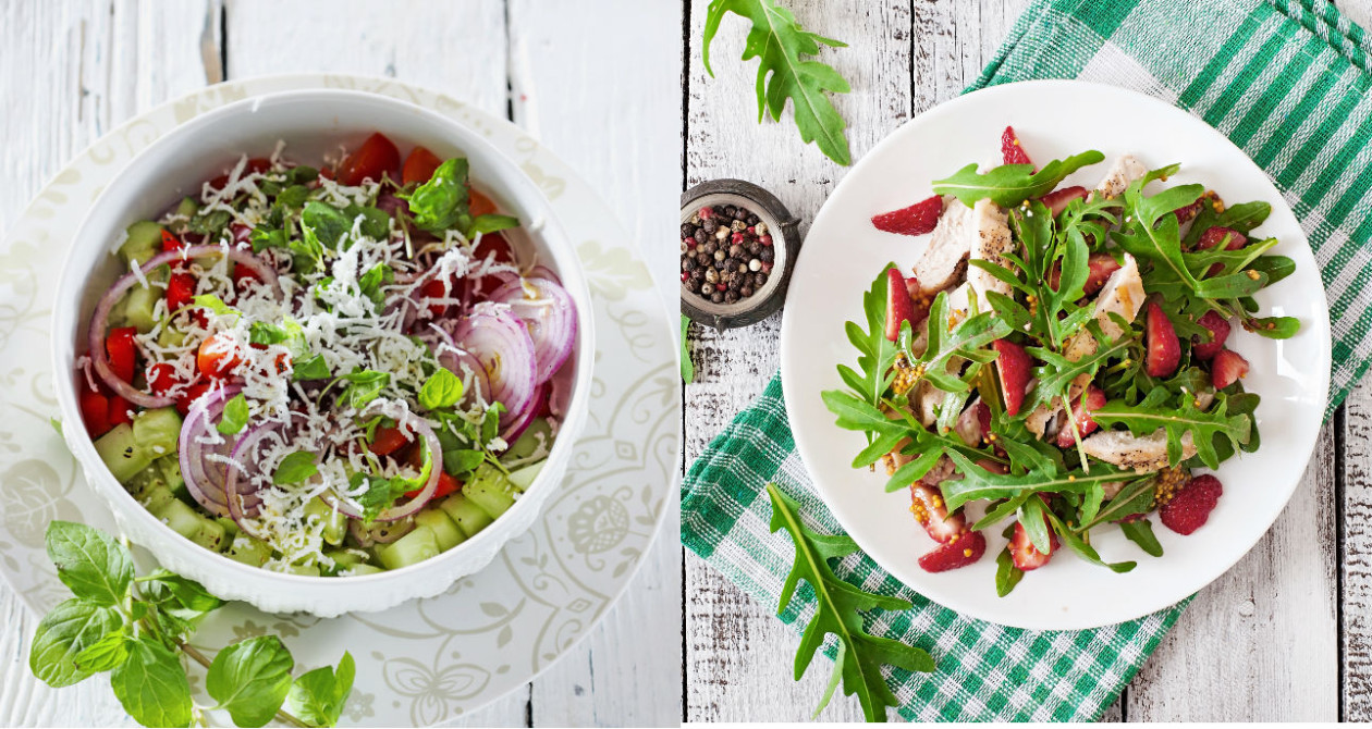 Szybkie sałatki na lato