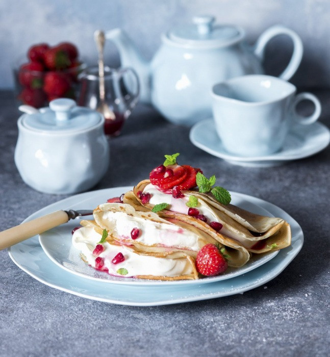 Naleśniki z truskawkami