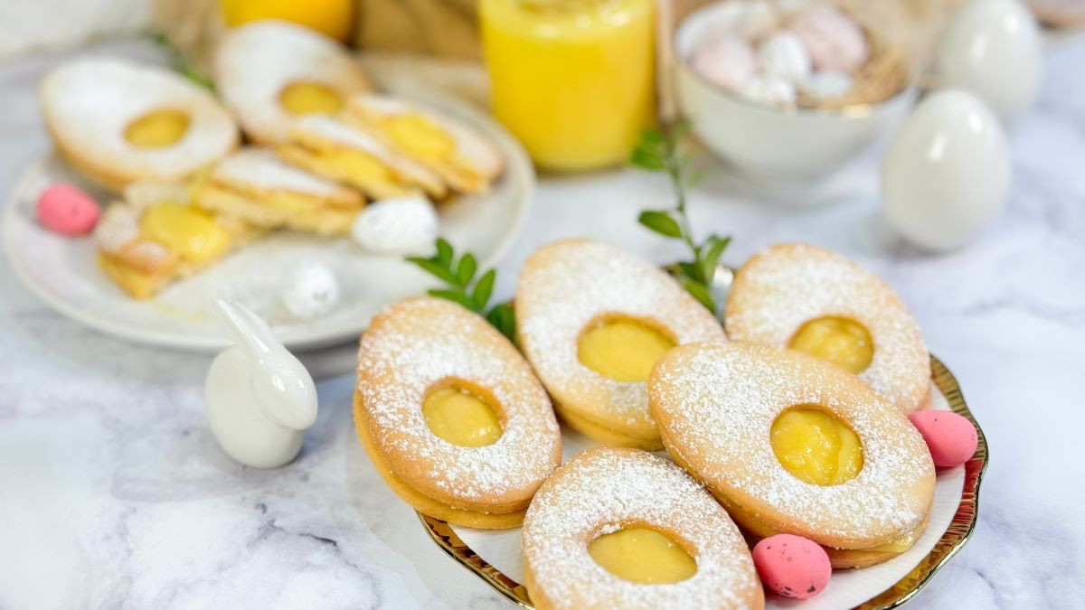 ciasteczka wielkanocne z lemon curd