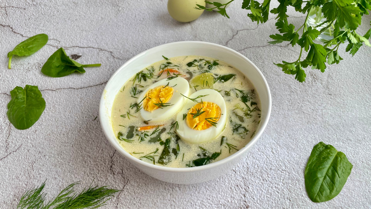 zupa szpinakowa