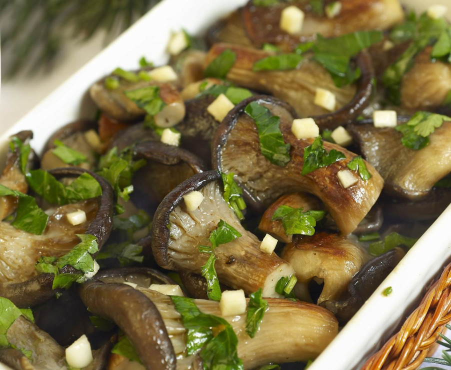 Boczniaki marynowane