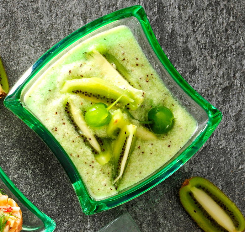 mus zielone bąbelki