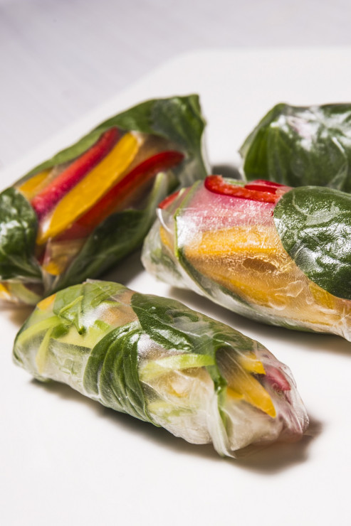 spring rollsy z warzywami