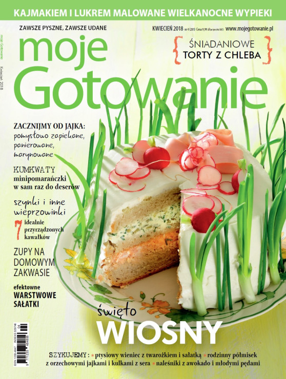 Okładka "Moje Gotowanie" nr 4/2018