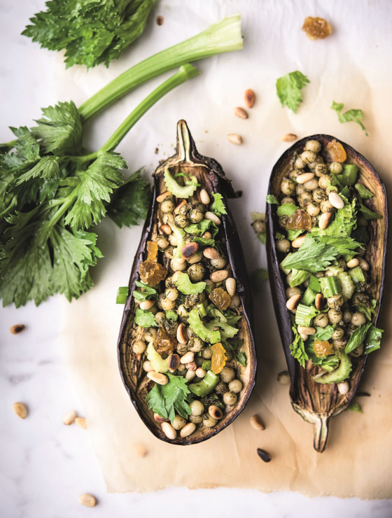 Faszerowane bakłażany