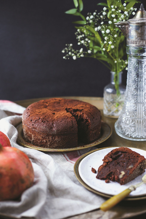 Ciasto czekoladowe z kardamonem