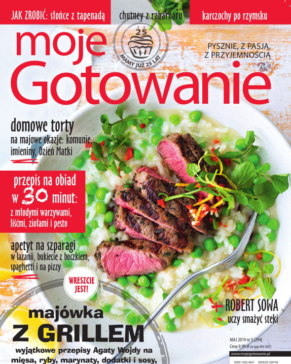 Moje Gotowanie Maj 2019
