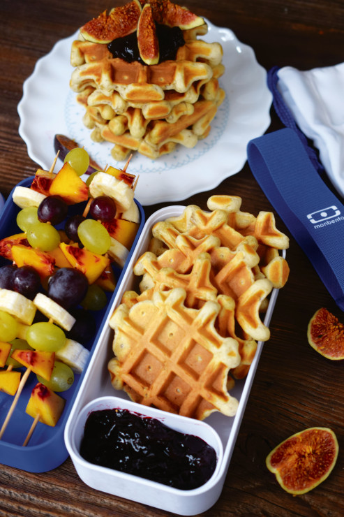 Wegańskie gofry z książki "Po prostu pycha. Słodkie i słone przepisy"