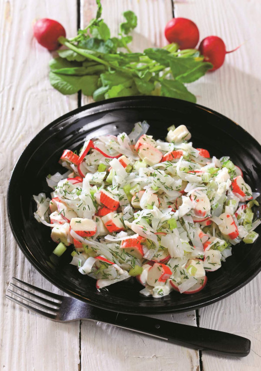 Sałatka z surimi sałatka makaronowa