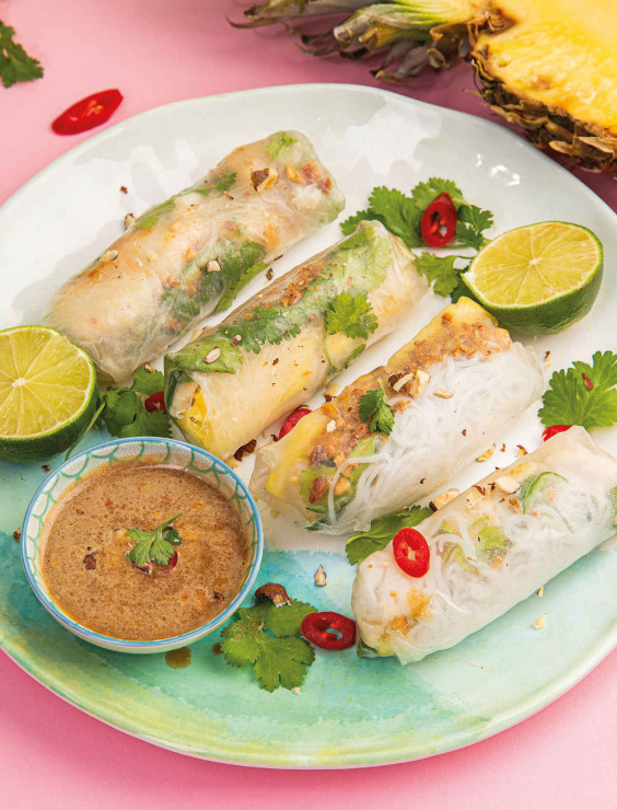 Spring rolls z dorszem