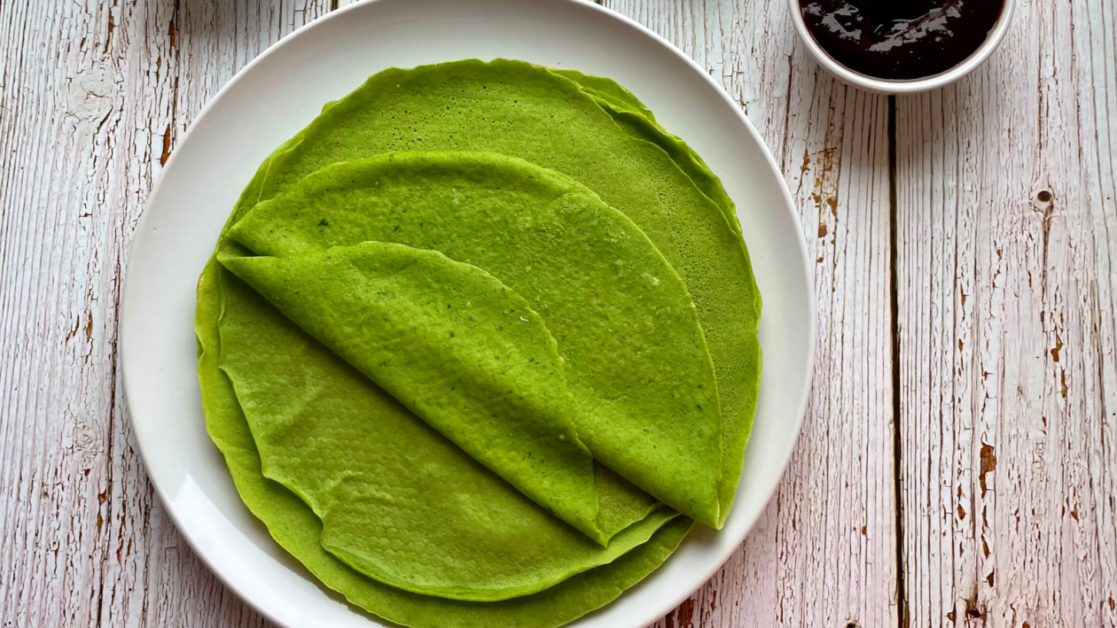 Naleśniki szpinakowe