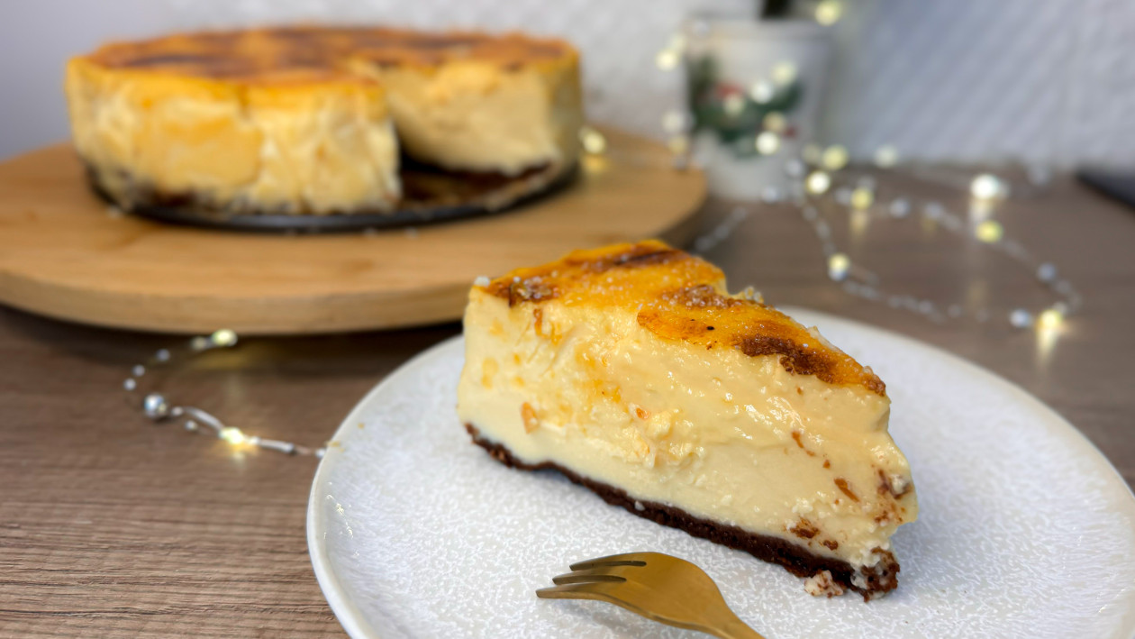 Sernik creme brulee