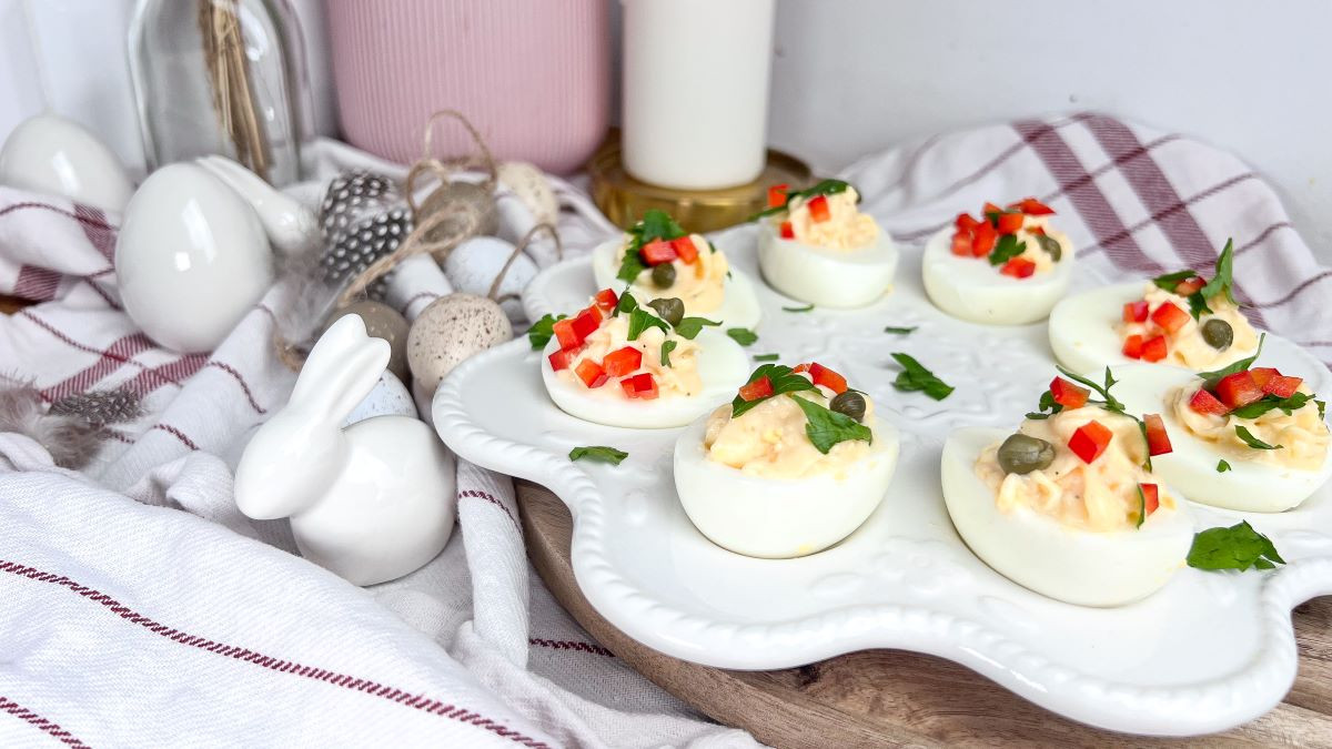 jajka faszerowane z chrzanem