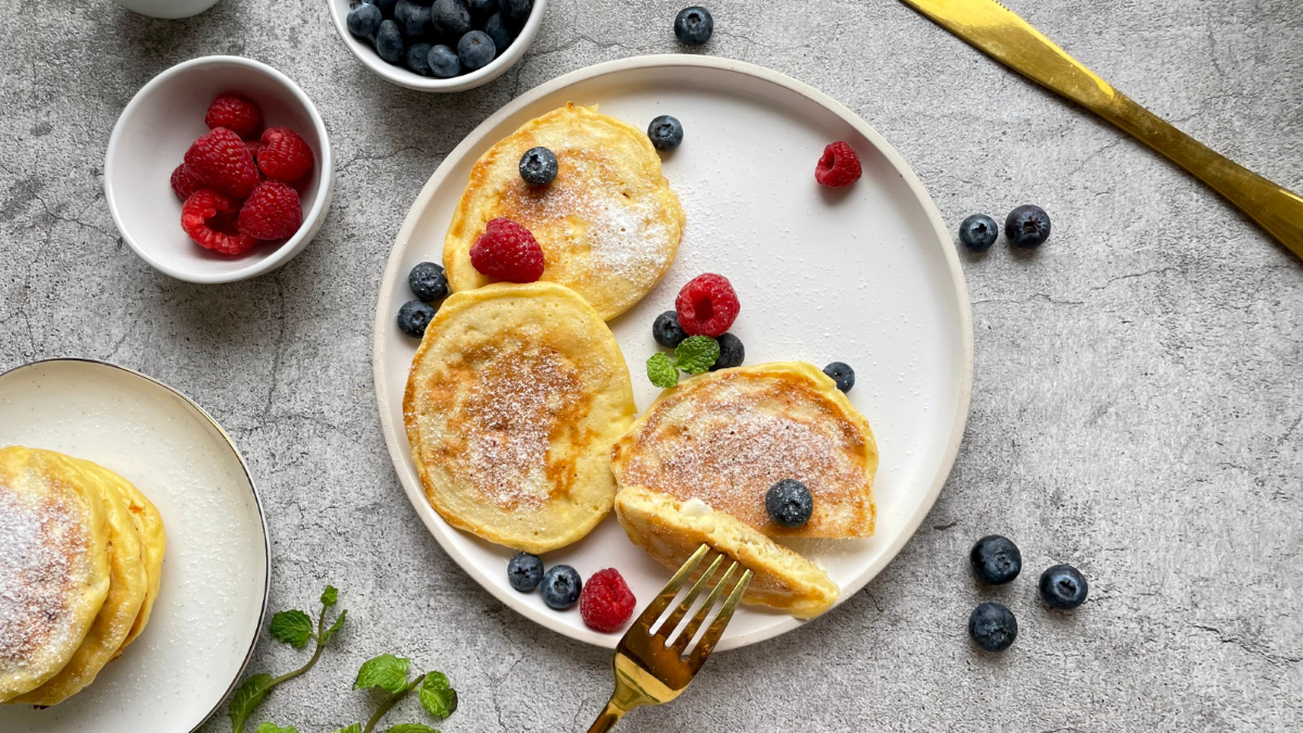 placki z serka wiejskiego