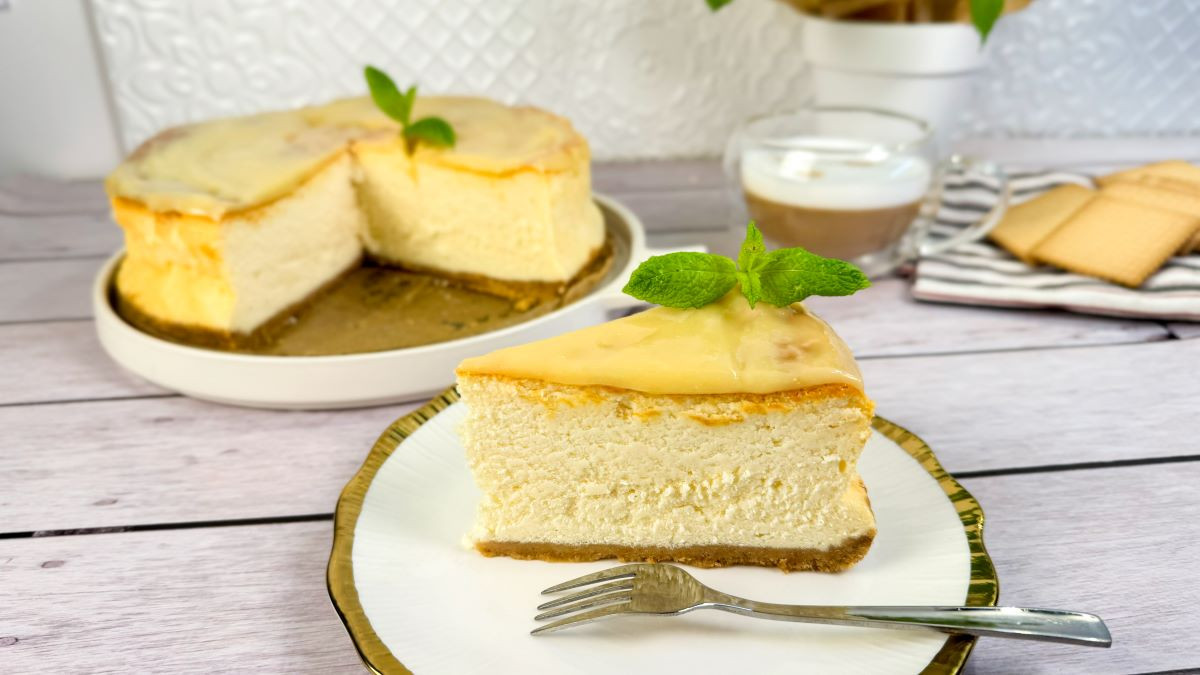 sernik z białą czekoladą