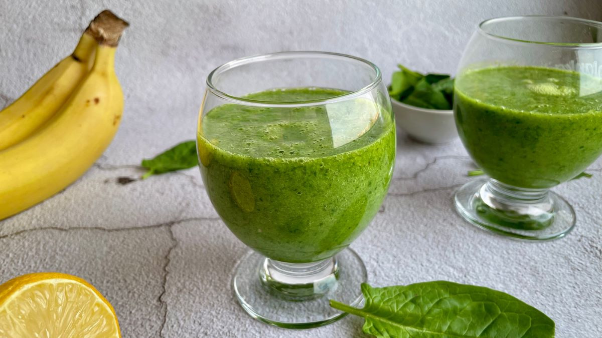Koktajl ze szpinakiem