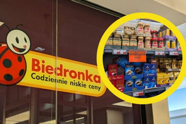 promocja na kawę w Biedronce