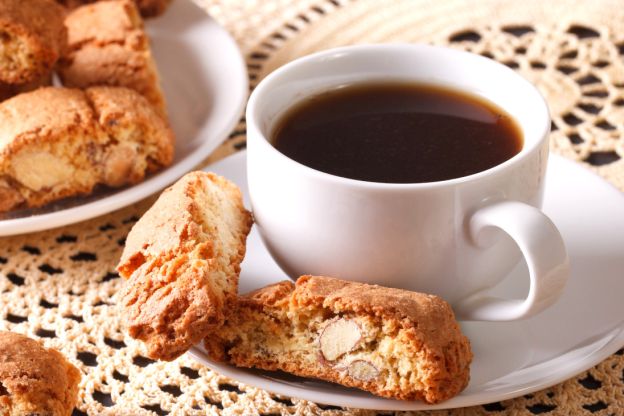 Cantuccini z kawą