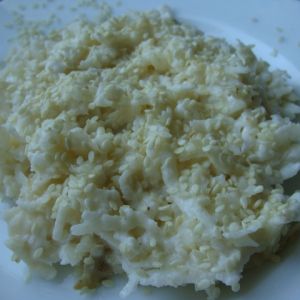 Surówka z czarnej rzepy z selerem