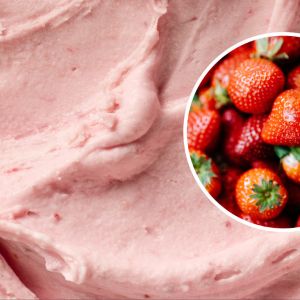 domowe lody truskawkowe