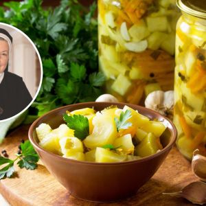 Sałatka z cukinii do słoików